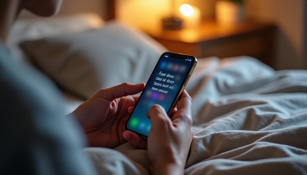 découvrez comment écrire un sms touchant et mémorable avec le message 'fais de beaux rêves mon amour' pour exprimer votre amour et douceur avant la nuit.