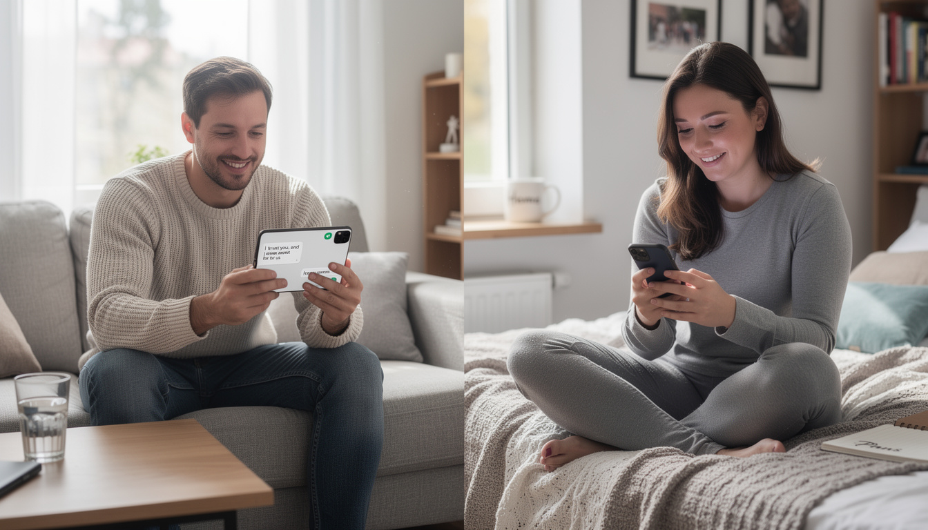 découvrez comment un texte de confiance peut renforcer et transformer votre relation à distance en apportant sincérité, sécurité et complicité malgré la distance.