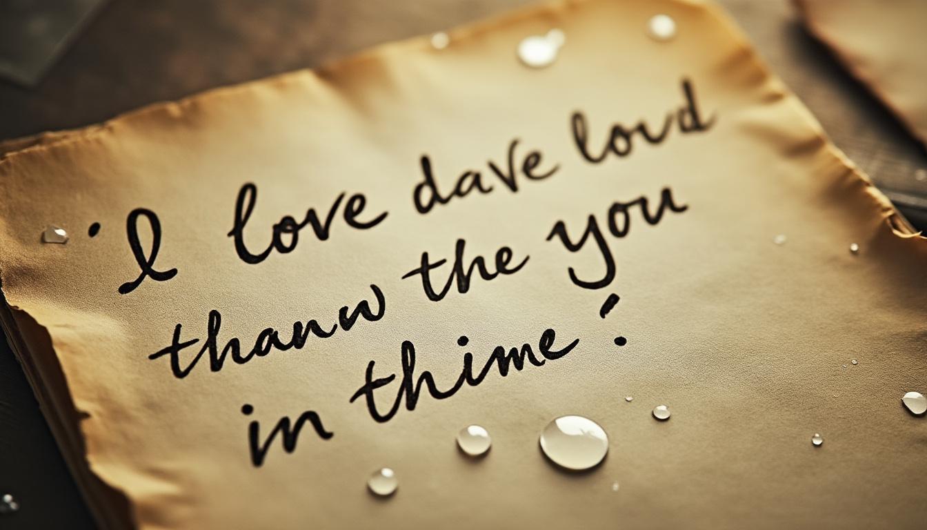 découvrez comment une lettre d'amour triste peut bouleverser votre relation, exprimer vos émotions profondes et ouvrir la voie à une communication sincère entre partenaires.