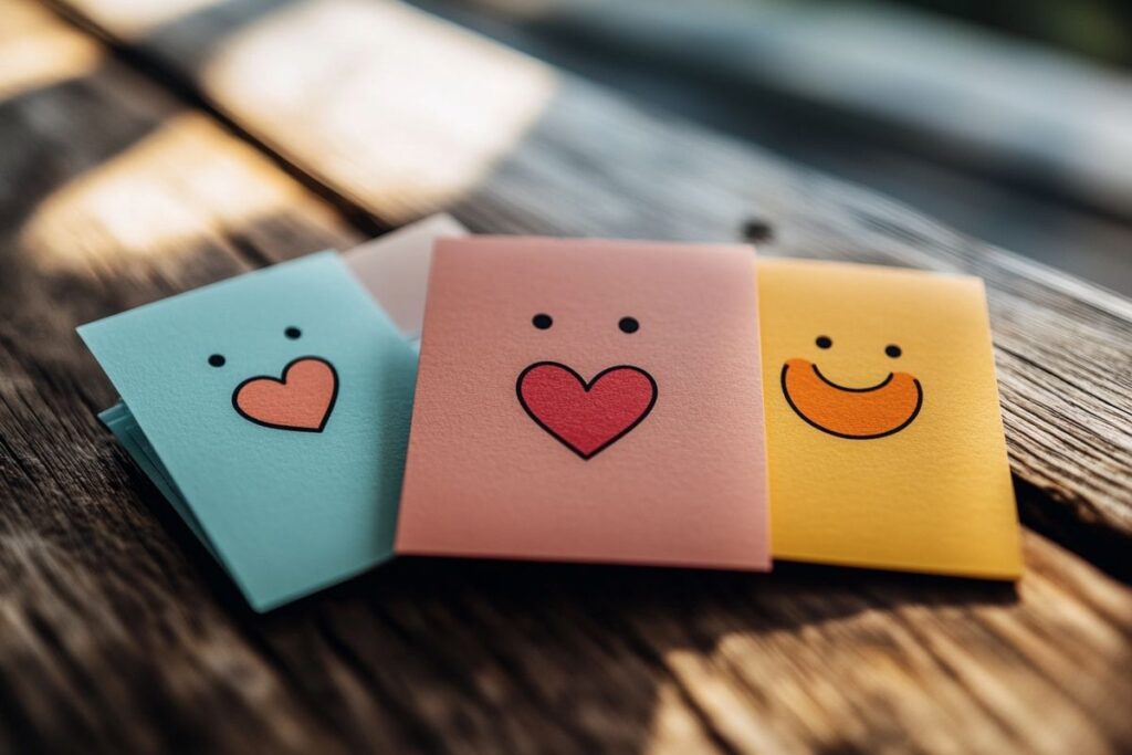 Découvre les emoji pour dire, je pense à toi qui font la différence