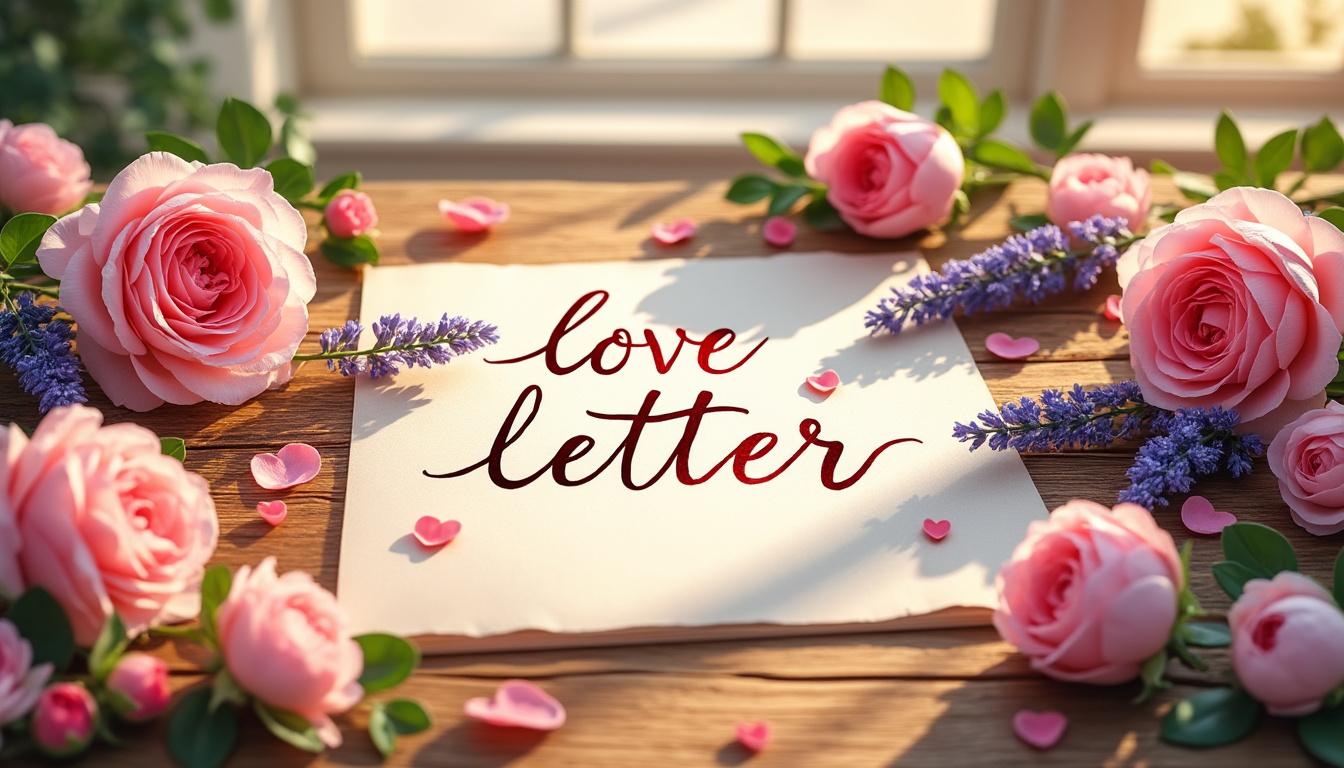 surprenez la personne que vous aimez avec une lettre d'amour passionnée, pleine d'émotions sincères, pour exprimer vos sentiments et toucher son cœur en profondeur.