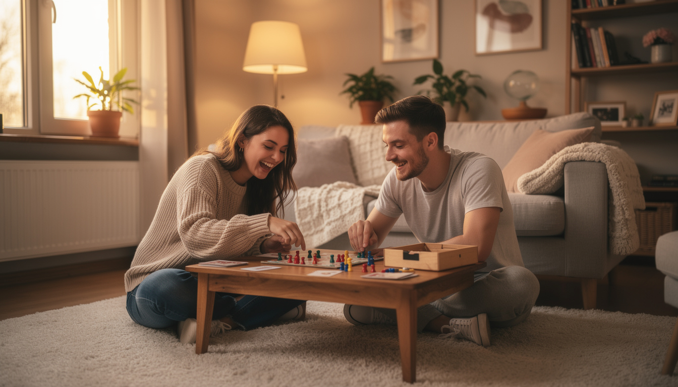 découvrez comment le jeu "qui de nous deux couple à la maison" permet d'explorer les émotions et de renforcer les liens affectifs au sein du couple.