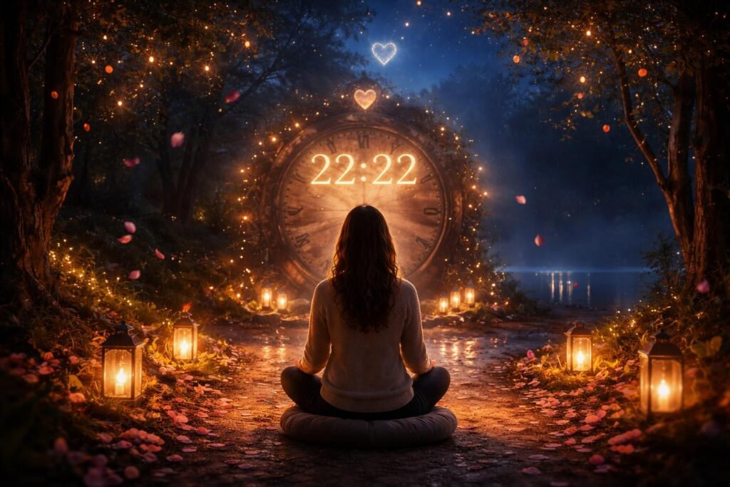 découvrez la signification de l'heure miroir 22h22 en amour et en célibat pour mieux comprendre vos sentiments et éclairer votre chemin personnel.
