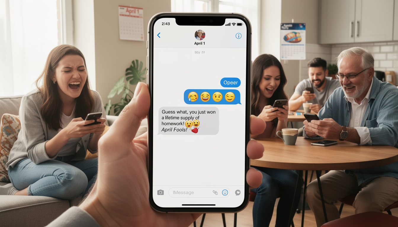 découvrez le guide ultime des poissons d'avril à envoyer par sms à votre copain, avec des idées amusantes pour tous les niveaux afin de surprendre et faire rire sans se prendre la tête.