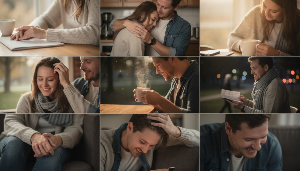 découvrez les 10 petits gestes pleins de tendresse qui prouvent à quel point je l'aime sincèrement et profondément.