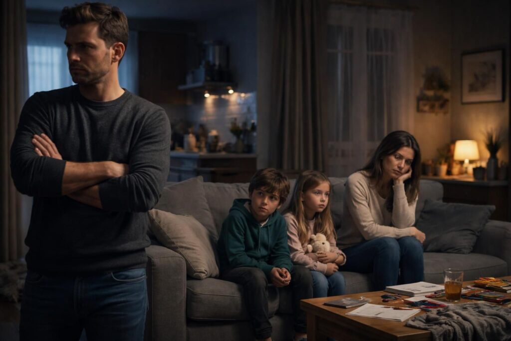 découvrez les conséquences du désamour d'un homme envers sa femme sur la dynamique familiale et le bien-être des proches.