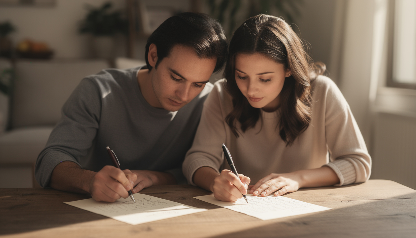 découvrez comment écrire une lettre pour exprimer sa souffrance en couple et transformer la douleur en un dialogue apaisé, favorisant la compréhension et la réconciliation.