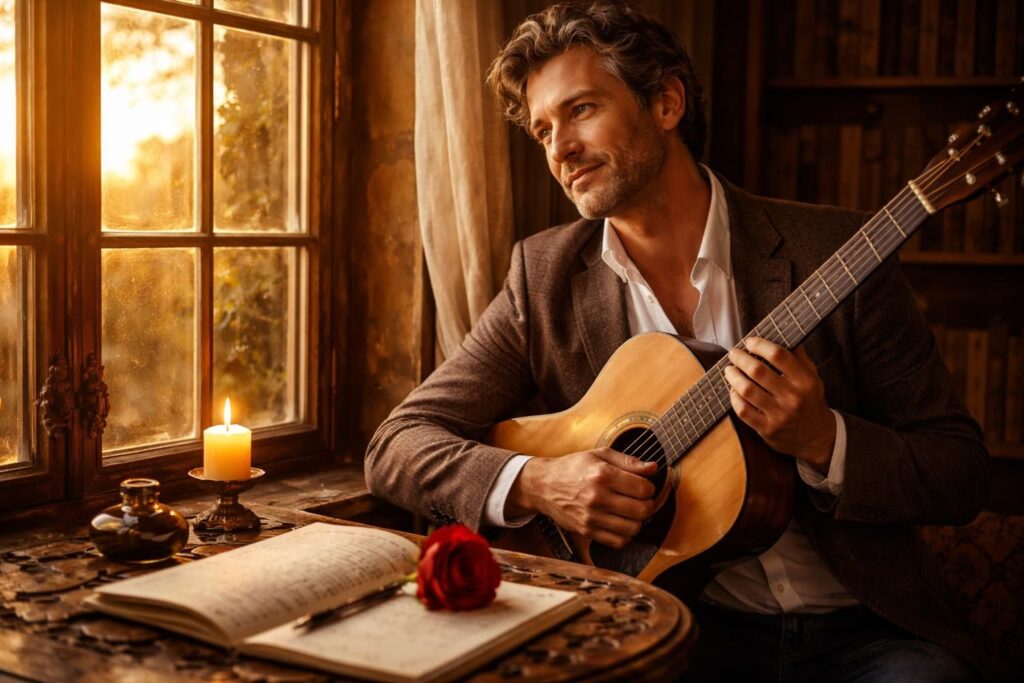 découvrez les paroles de chansons d'amour pour homme, avec une sélection des classiques intemporels qui célèbrent les plus belles émotions et sentiments.