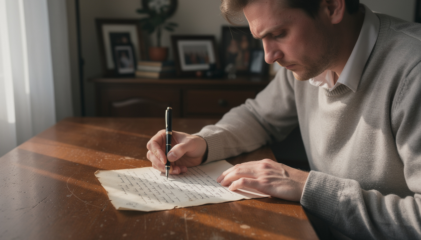 apprenez à rédiger une lettre d'adieu émouvante et sincère pour tourner une page importante de votre vie avec douceur et authenticité.