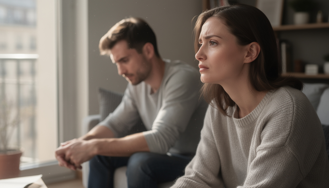 explorez les profondes réflexions sur le silence puissant d'une femme et son impact bouleversant sur la conscience d'un homme.