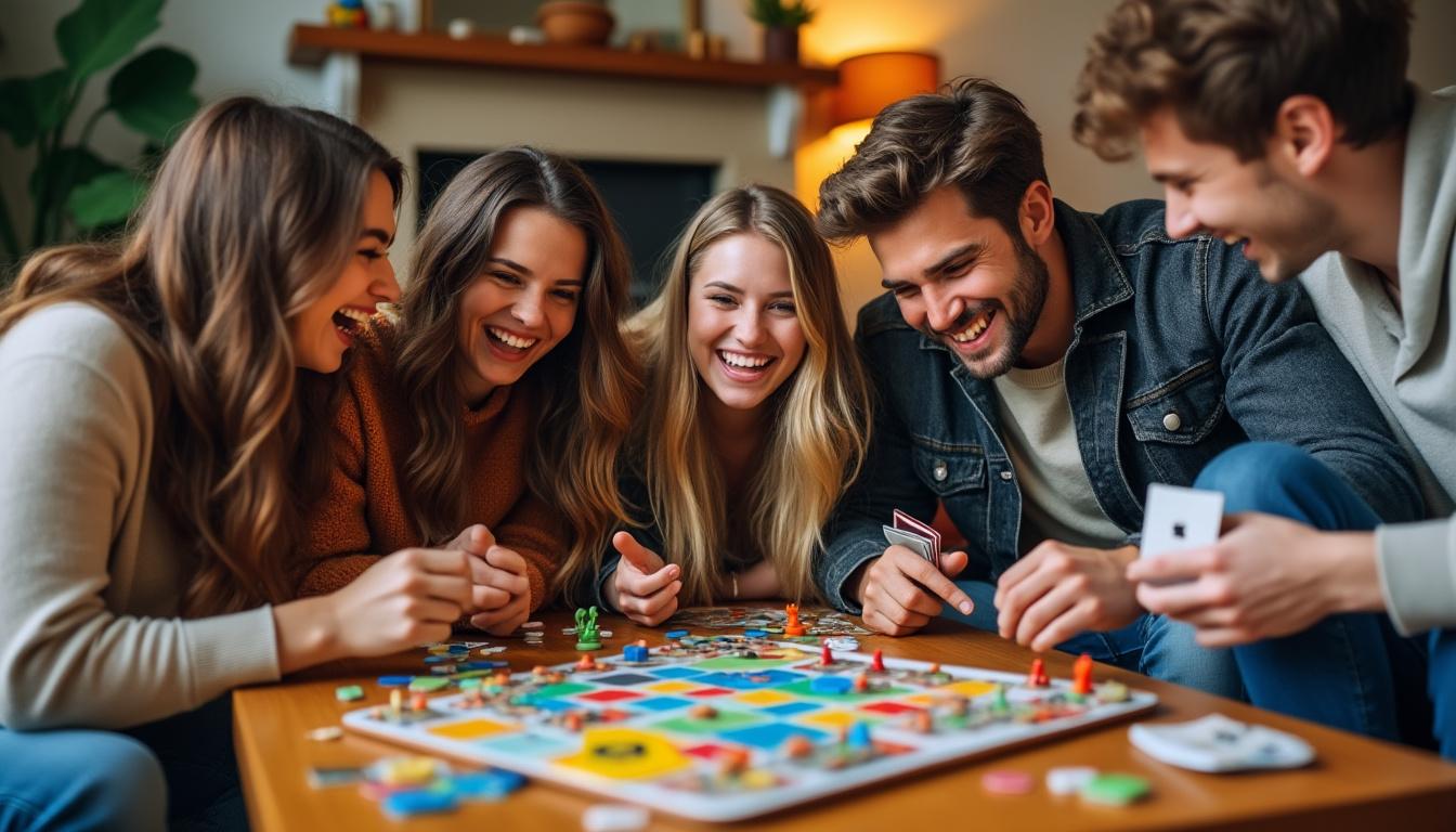 transformez vos soirées entre adultes en moments inoubliables avec le jeu 'qui de nous deux ?'. amusez-vous, découvrez vos amis sous un nouveau jour et partagez des rires garantis !
