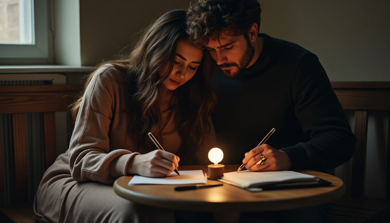 découvrez comment écrire une lettre sincère à votre mari lorsque la distance émotionnelle s’est installée. conseils pour exprimer vos sentiments avec justesse et rétablir le dialogue dans votre couple.