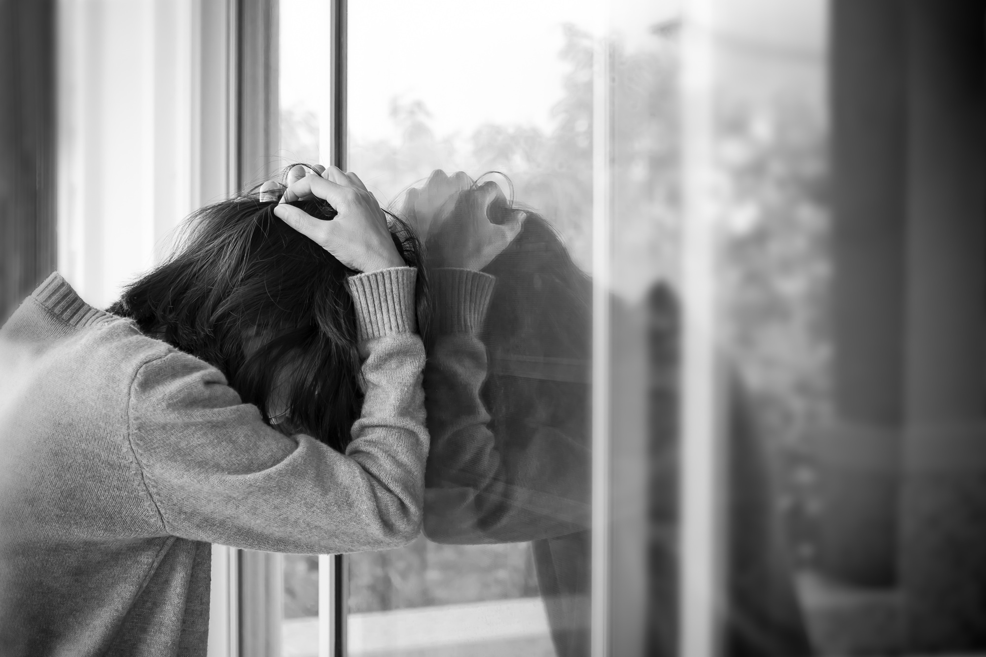 Woman cry